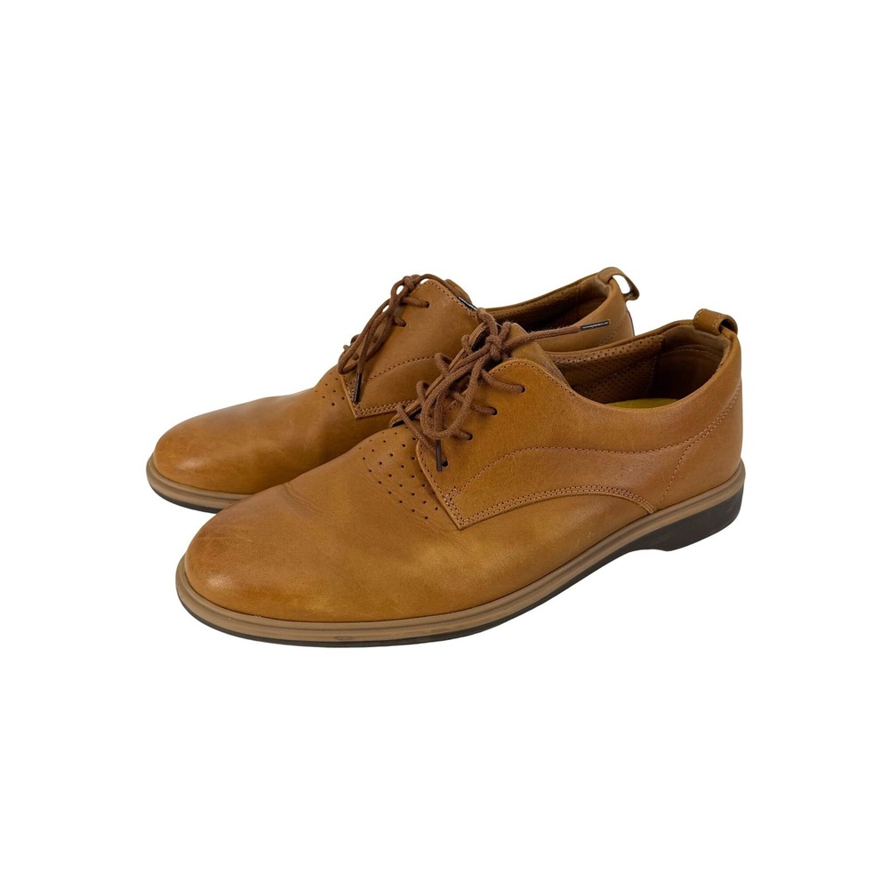 Amberjack The Original Chestnut Leather Derby Shoes Mens 9.5 Made in Portugal